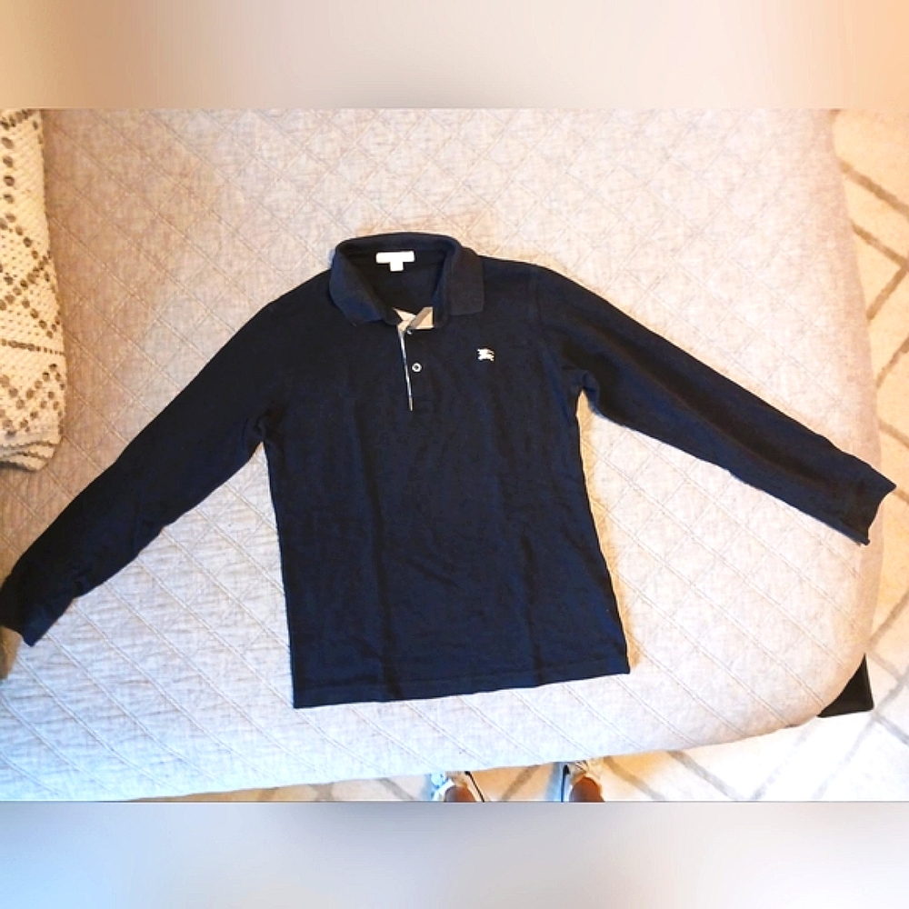 Burberry Boys Long sleeve Polo shirt